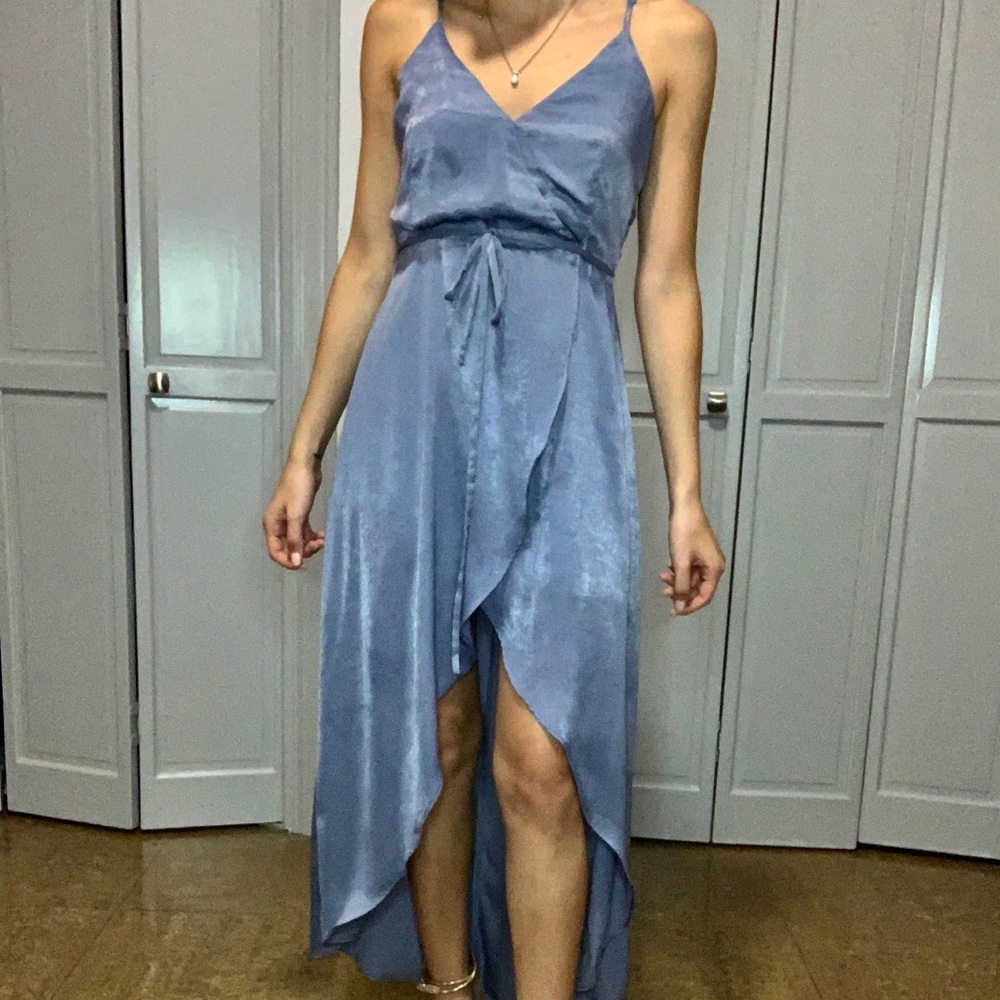 Blue dress